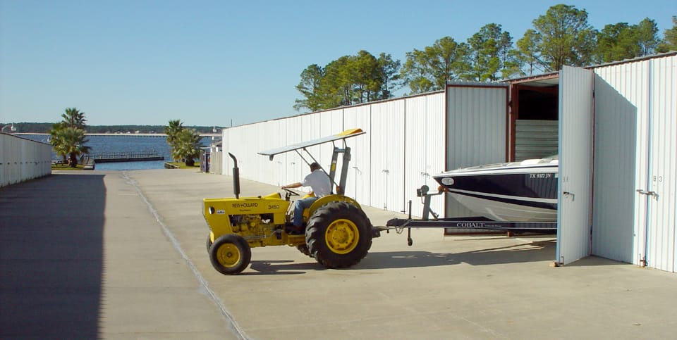 lake conroe boat storage and launching services