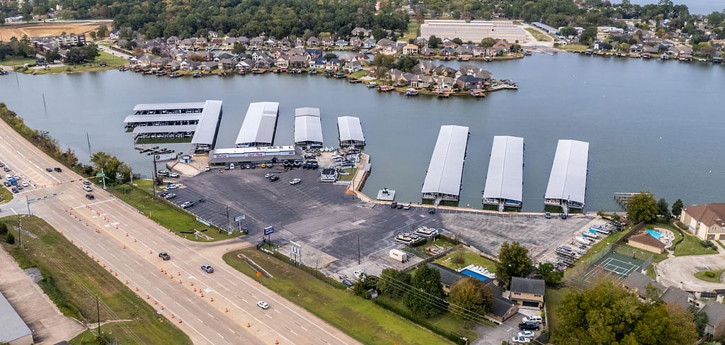 April Plaza Marina aerial