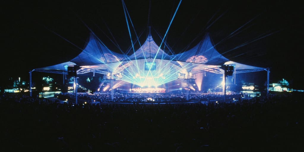 The Cynthia Woods Mitchell Pavilion at it's best