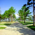 Sunset Shores RV Park concrete streets