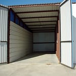 Empty boat storage unit