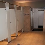 The Palms Marina toilet stalls