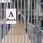 The Palms Marina security gate
