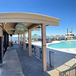 Wave on Lake Conroe patio