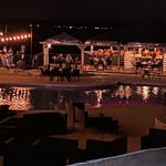 Wave on Lake Conroe patio