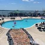 Wave on Lake Conroe waterfront