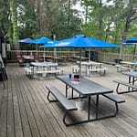 Backwoods Saloon patio deck
