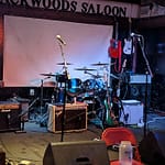 Backwoods Saloon stage