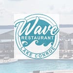 Wave on Lake Conroe collage