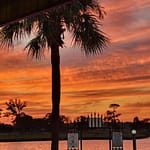Papa's on the Lake sunset