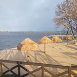 Conroe Lake House beach and lake view