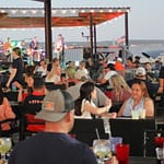Conroe Lake House live music while dining