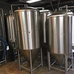 Copperhead Brewery vats