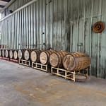 Copperhead Brewery barrels