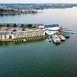 Southern Empress location from the air
