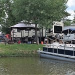 Lake Conroe RV Campground shoreline