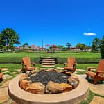 Lake Conroe RV & Camping Resort fire pit