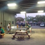 Copperhead Brewery outdoor covered patio