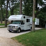 Triple-B RV Park in the trees