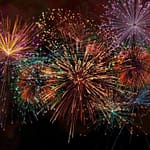 Fourth of July Fireworks from Walden