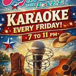KARAOKE NIGHT at Papa’s on the Lake