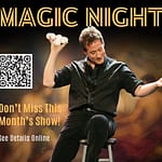MAGIC AT PALLOTTA’S – A Delightful Evening of Dinner + Magic & Comedy!