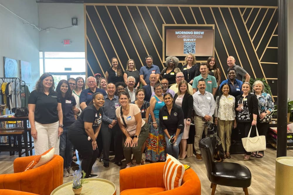 Pearland Morning Brew group photo