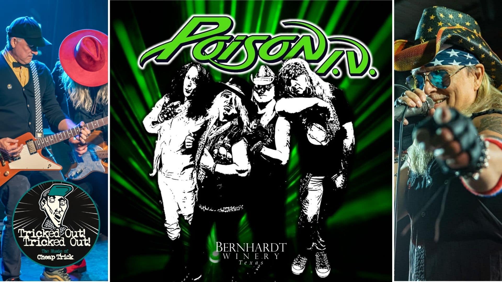 Poison & Cheap Trick Tribute | Poison I.V. & Tricked Out