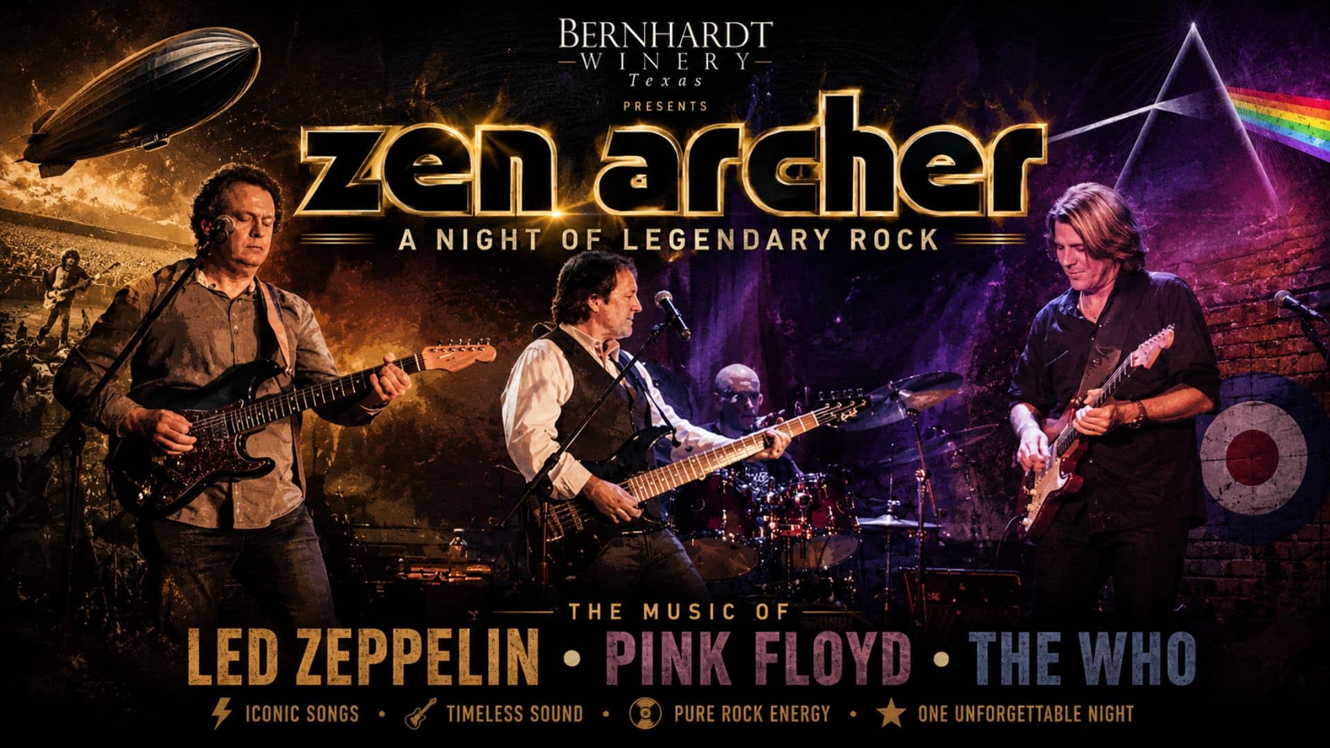 The Music of Led Zeppelin • Pink Floyd • The Who | Zen Archer