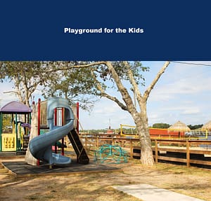 Conroe Lake House playground
