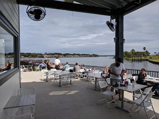 Monty's Lighthouse patio