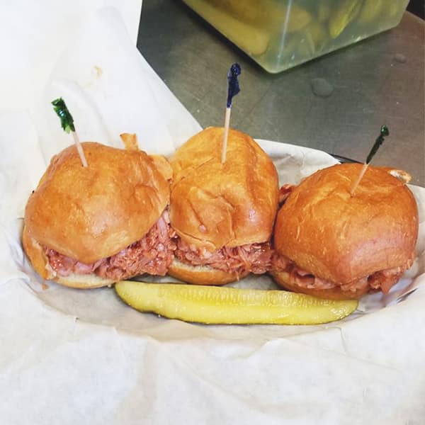 The Corner Pub food