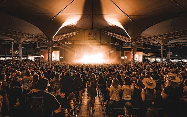 Cynthia Woods Mitchell Pavilion stage