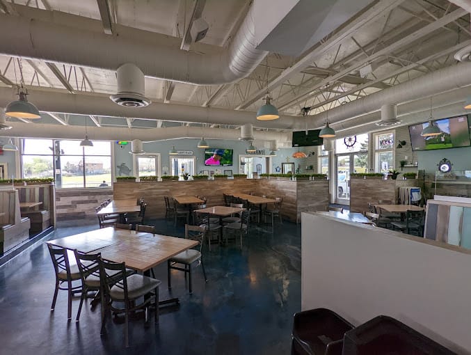 Monty's Lighthouse seating