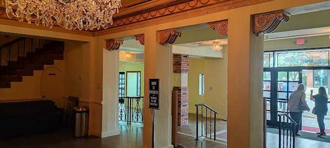 Crighton Theatre foyer