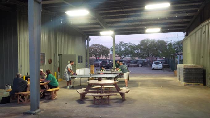 Copperhead Brewery outdoor covered patio