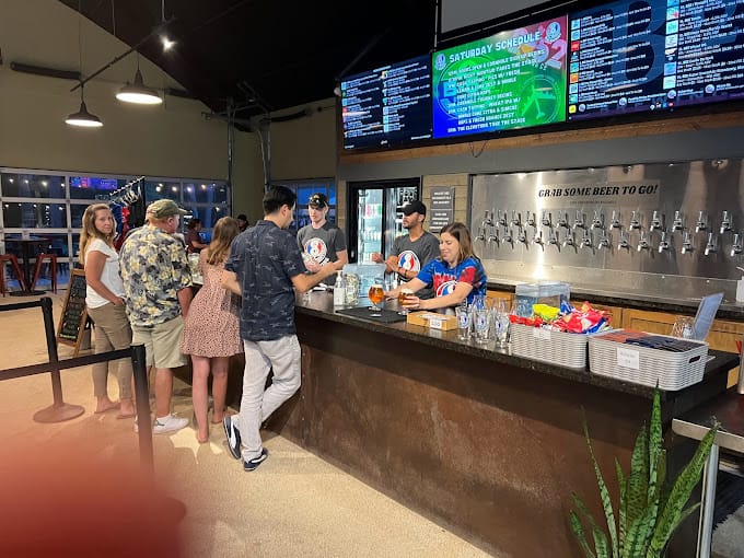 B52 Brewing Company on tap