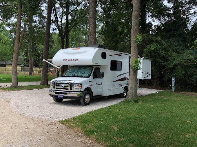 Triple-B RV Park in the trees