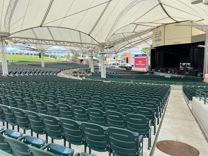 Cynthia Woods Mitchell Pavilion stage right