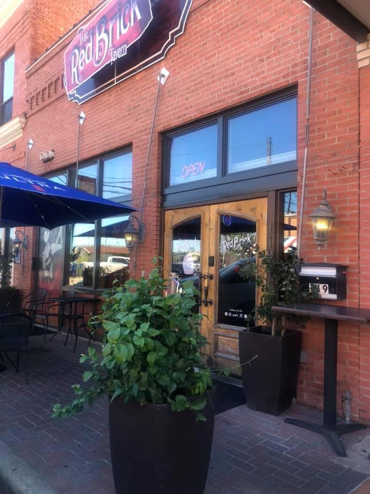 The Red Brick Tavern front entrance