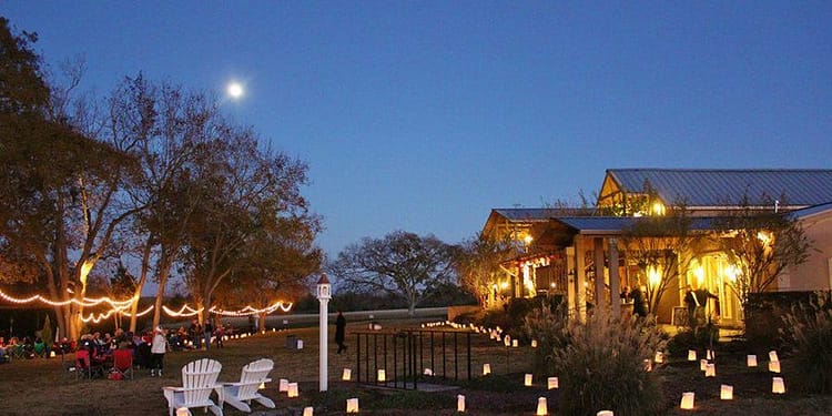 Bernhardt Winery night