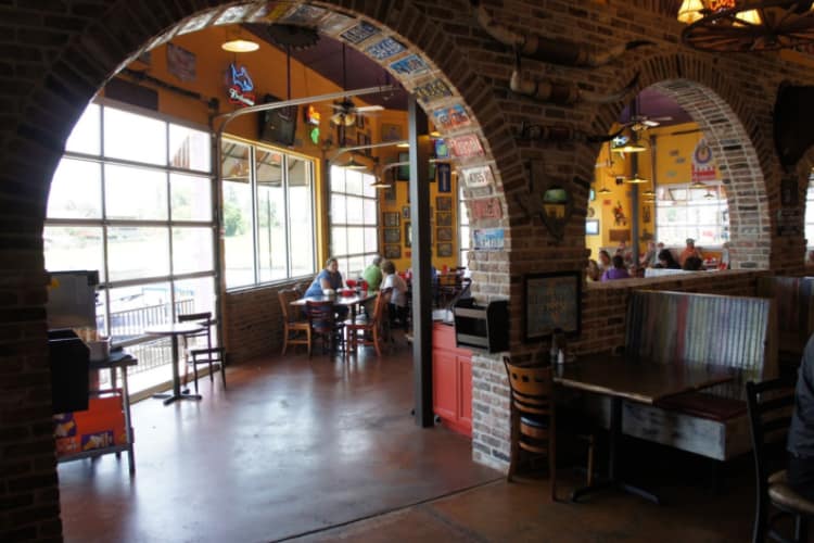 Fajita Jack's booths
