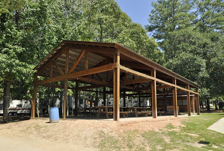 Stow-A-Way Marina & RV Park pavilion