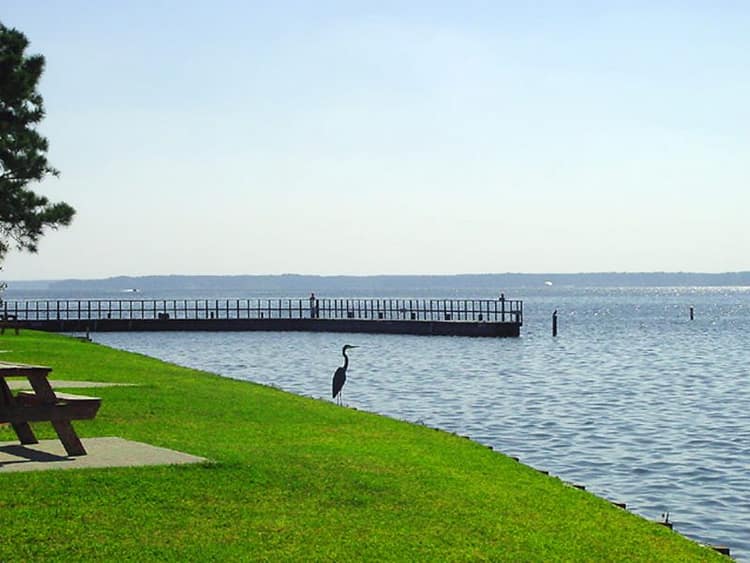 Sunset Shores RV Park Shoreline