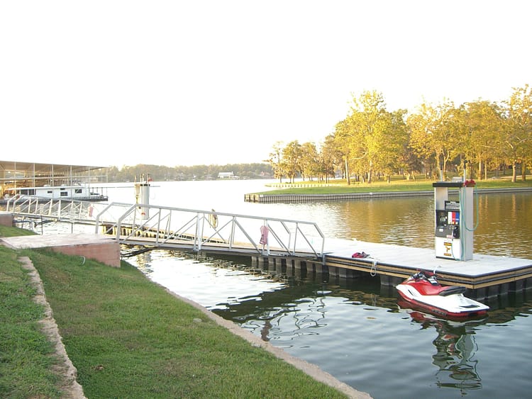 The Palms Marina fuel dock
