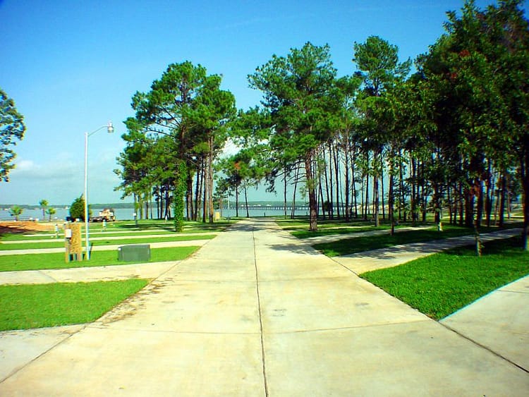 Sunset Shores RV Park streets
