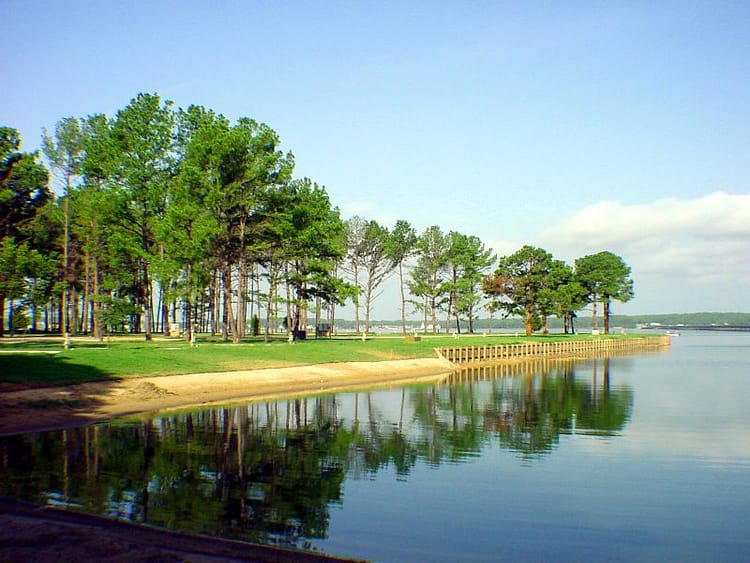 Sunset Shores RV Park lake view