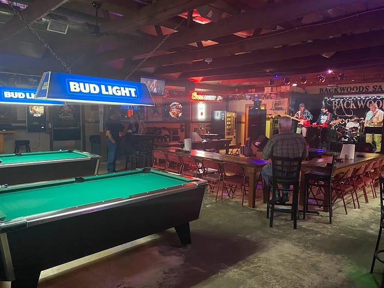 Backwoods Saloon live music