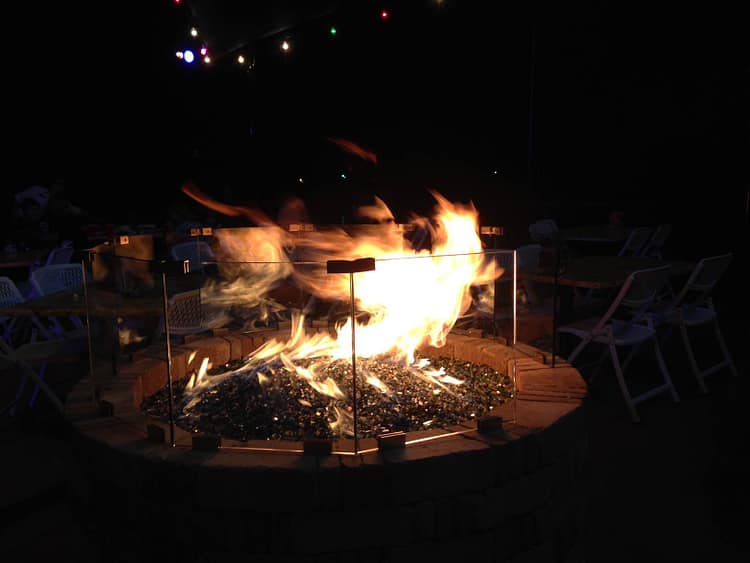 Fajita Jack's fire pit