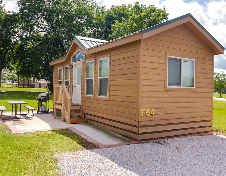 Lake Conroe RV & Camping Resort cabin